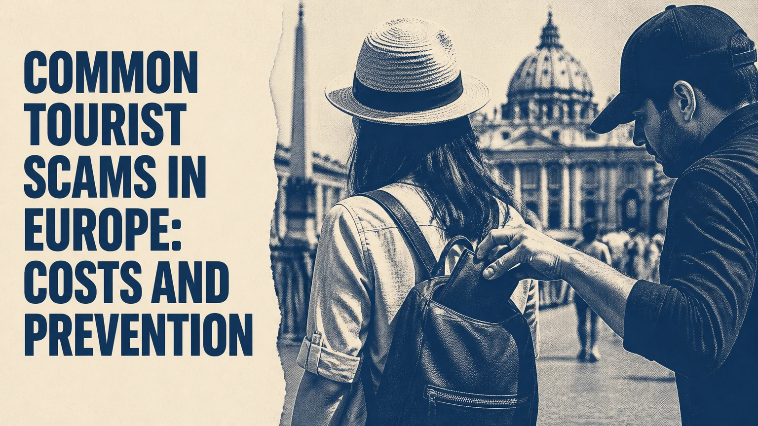common tourist scams in europe