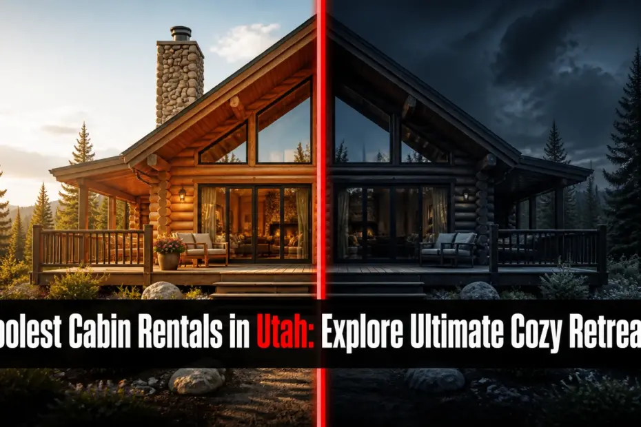 coolest cabin rentals in utah