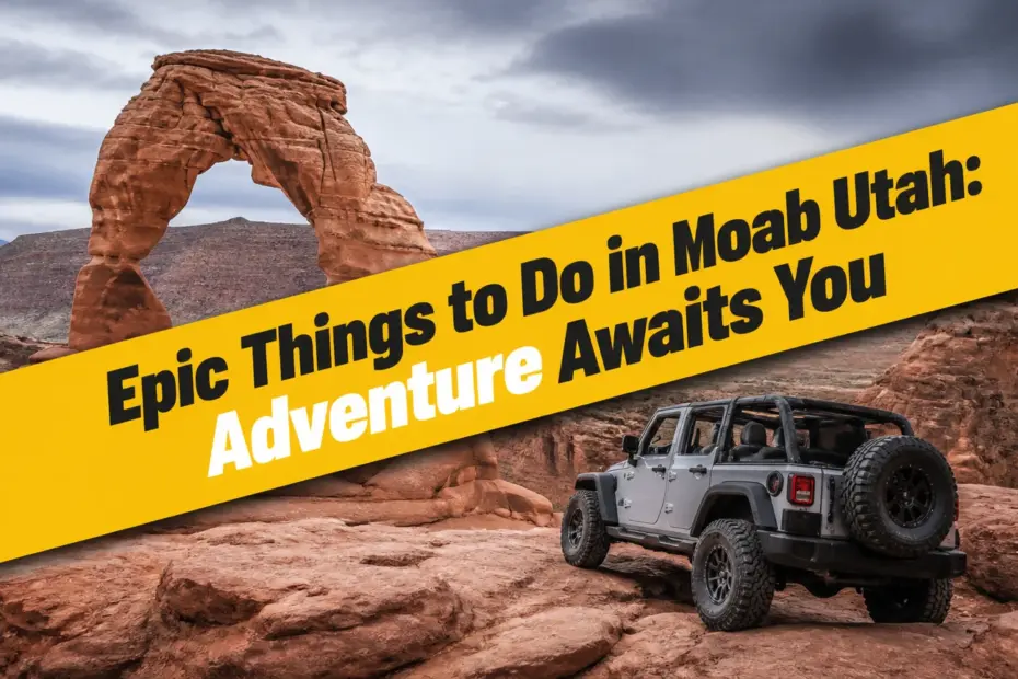 epic things to do in moab utah
