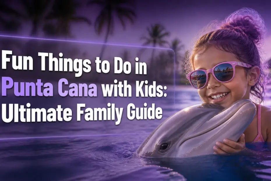 fun things to do in punta cana with kids