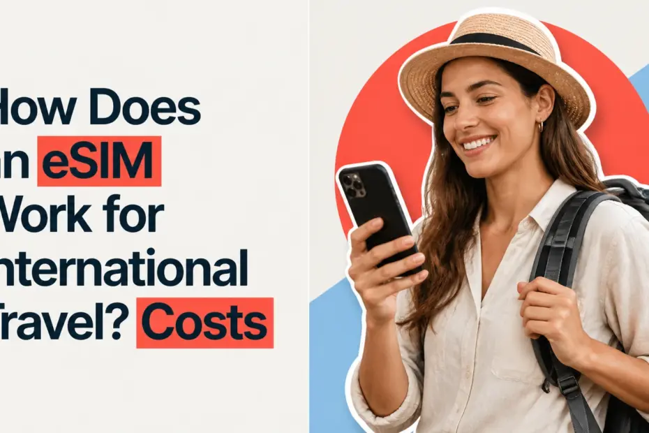 how does an esim work for international travel