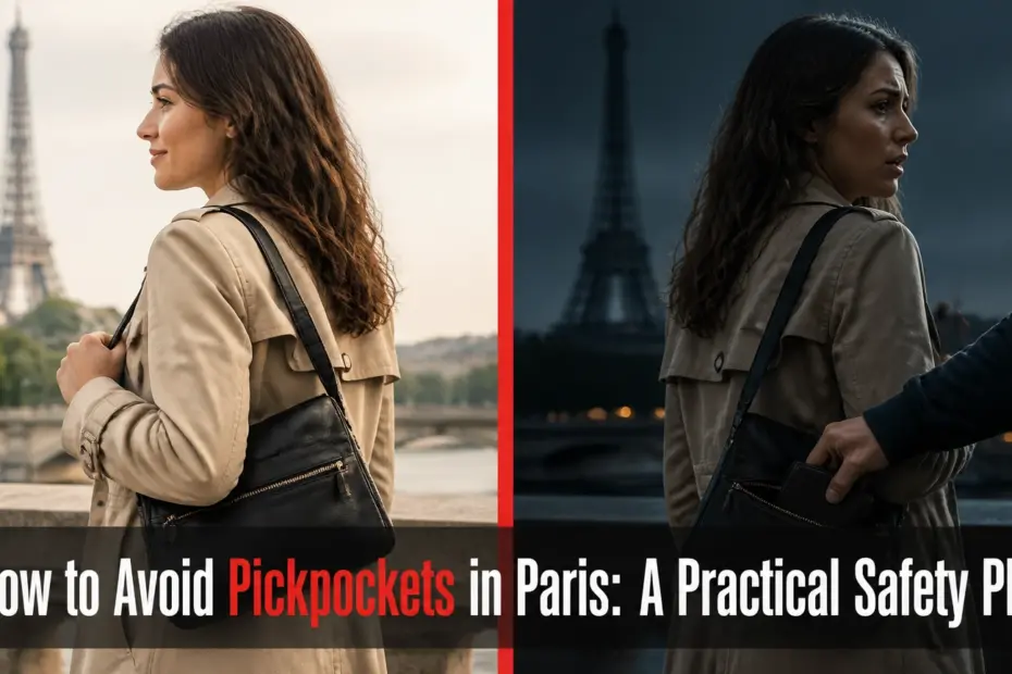 how to avoid pickpockets in paris