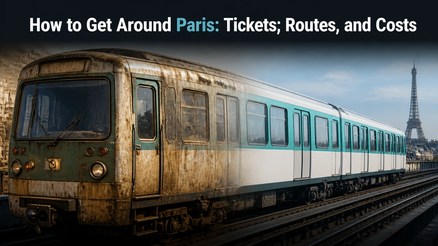 how to get around paris