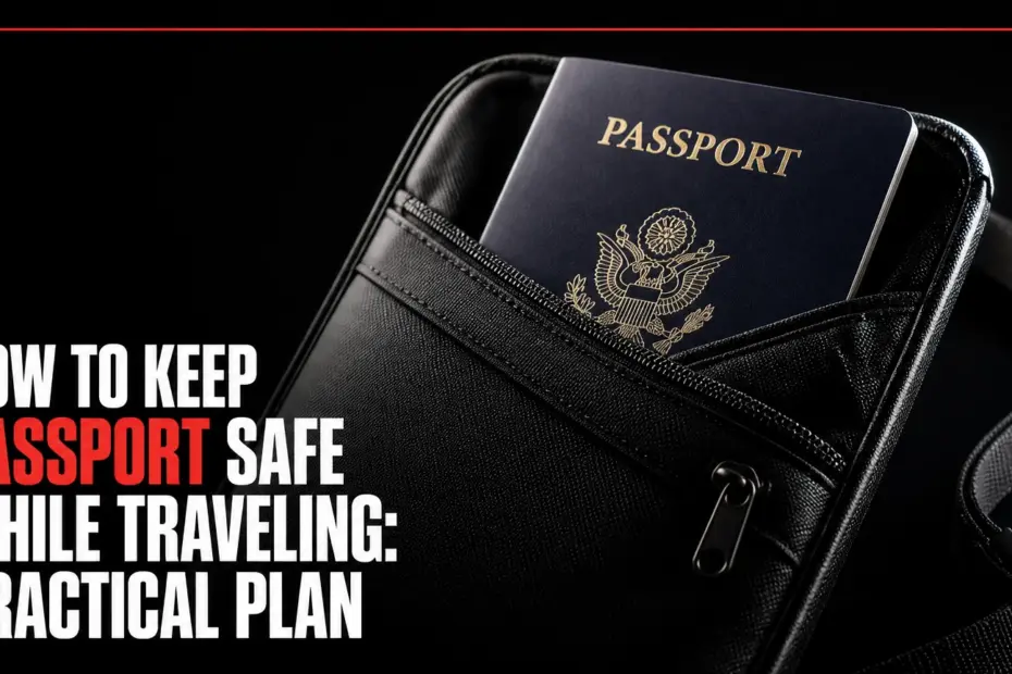 how to keep passport safe while traveling