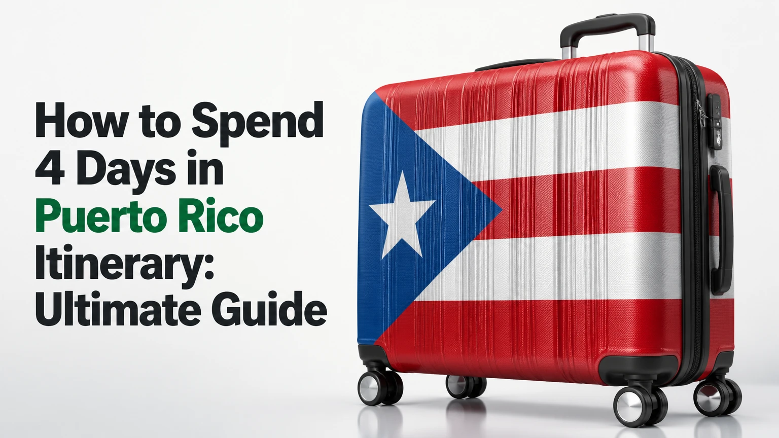 how to spend 4 days in puerto rico itinerary