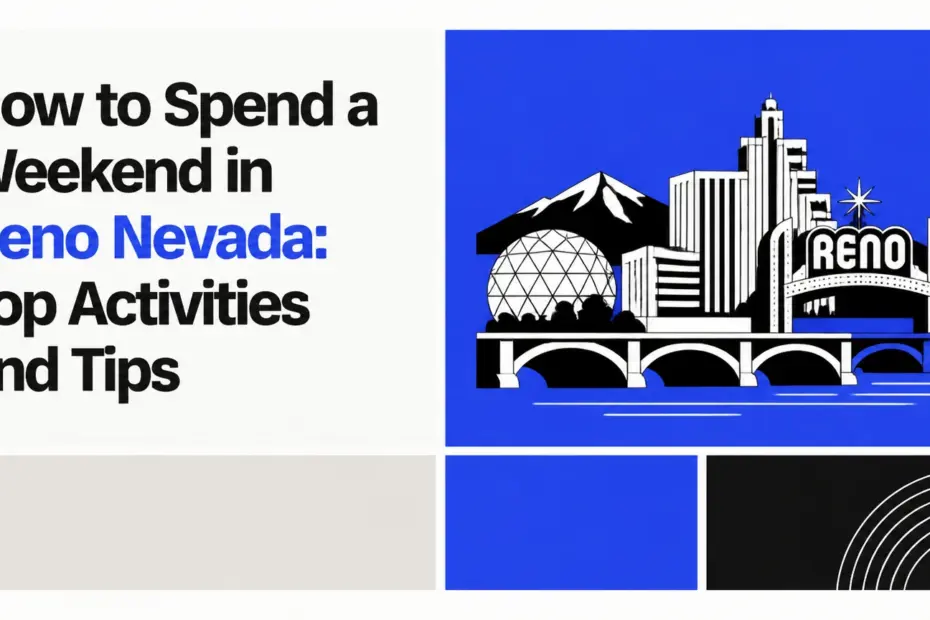 how to spend a weekend in reno nevada