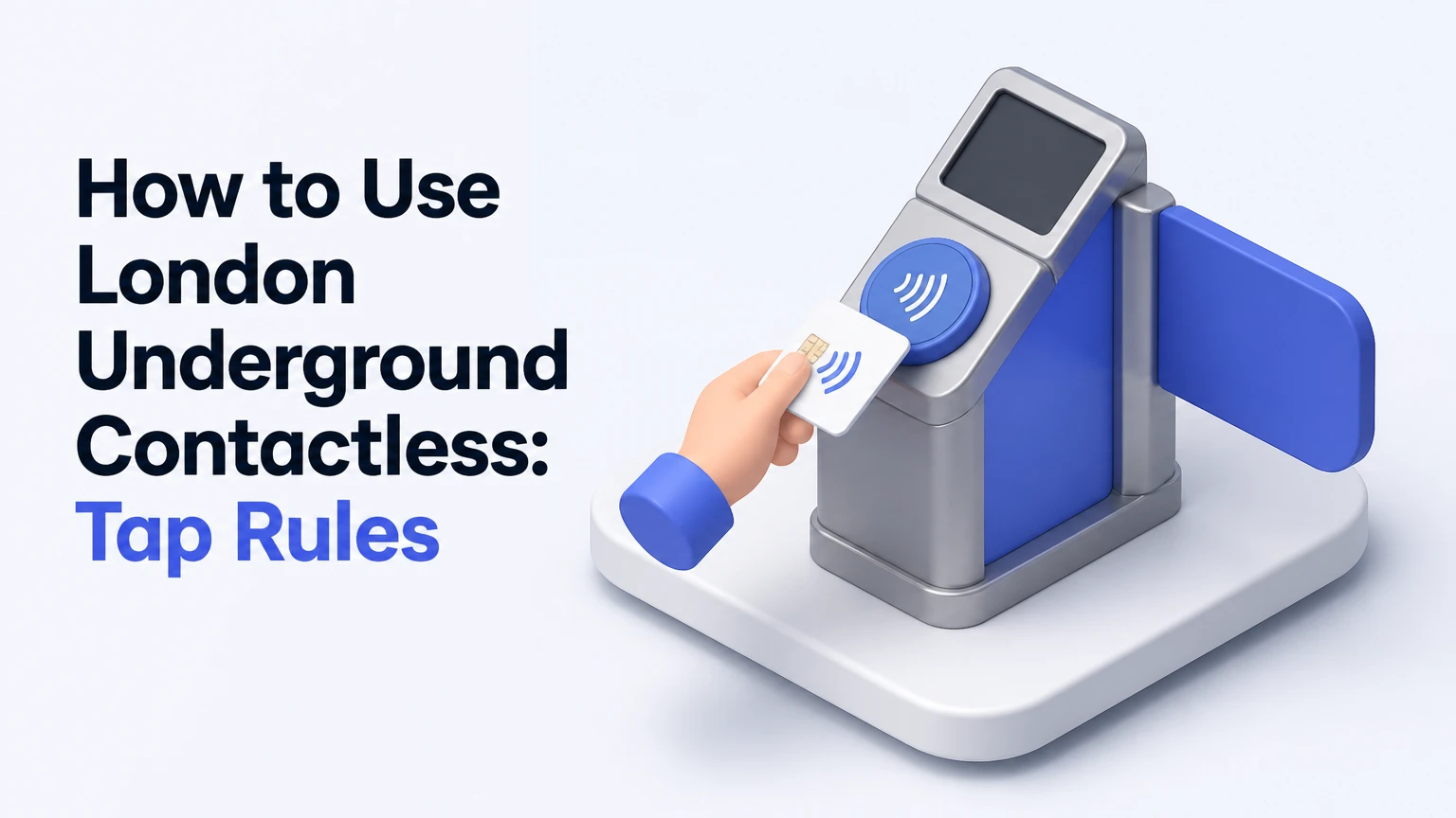 how to use london underground contactless