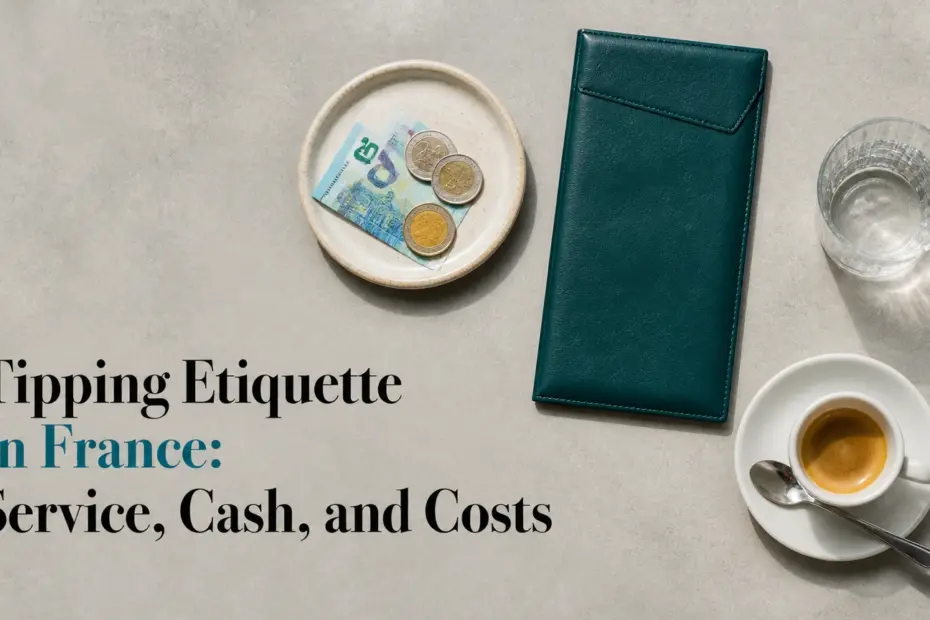tipping etiquette in france