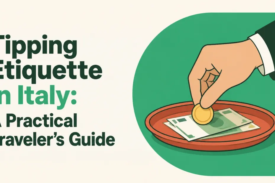 tipping etiquette in italy