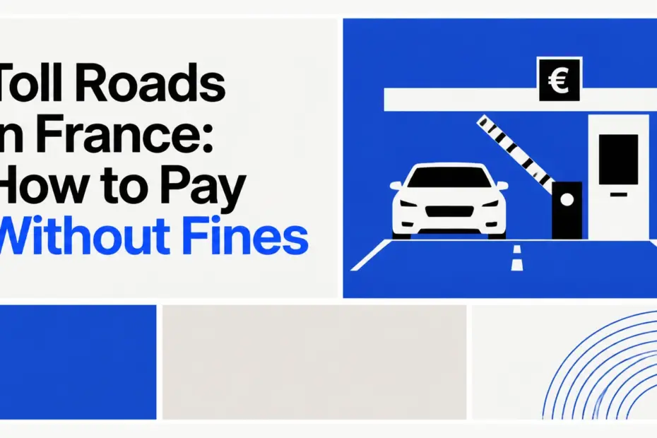 toll roads in france how to pay