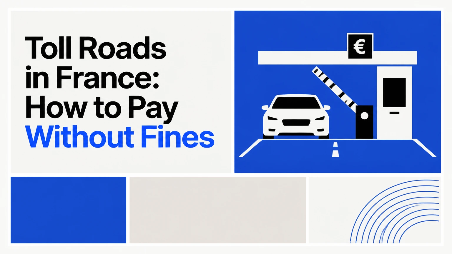 toll roads in france how to pay