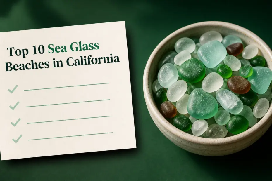 sea glass beaches in california