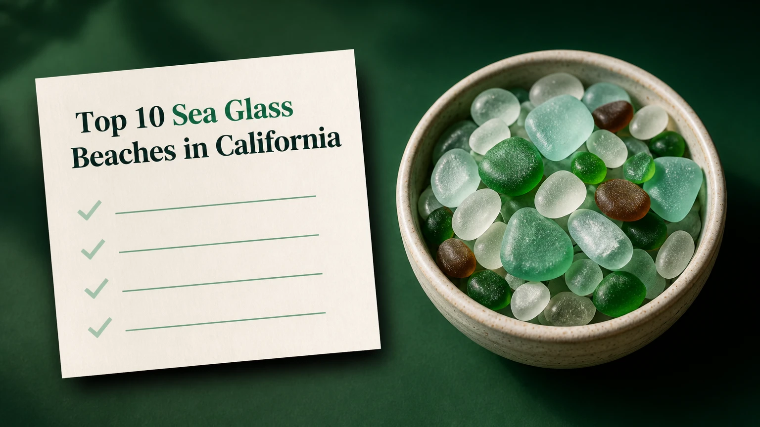sea glass beaches in california
