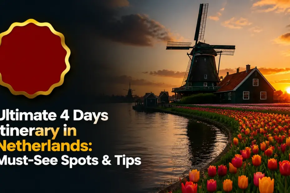 4 days itinerary in netherlands