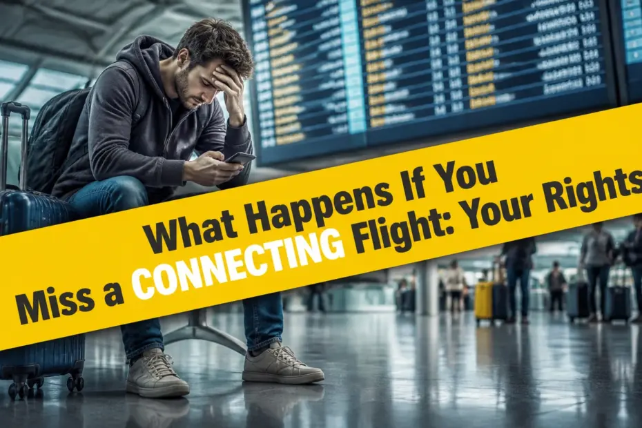 what happens if you miss a connecting flight