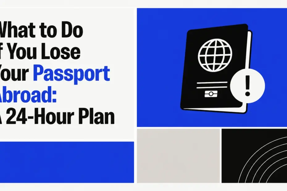 what to do if you lose your passport abroad