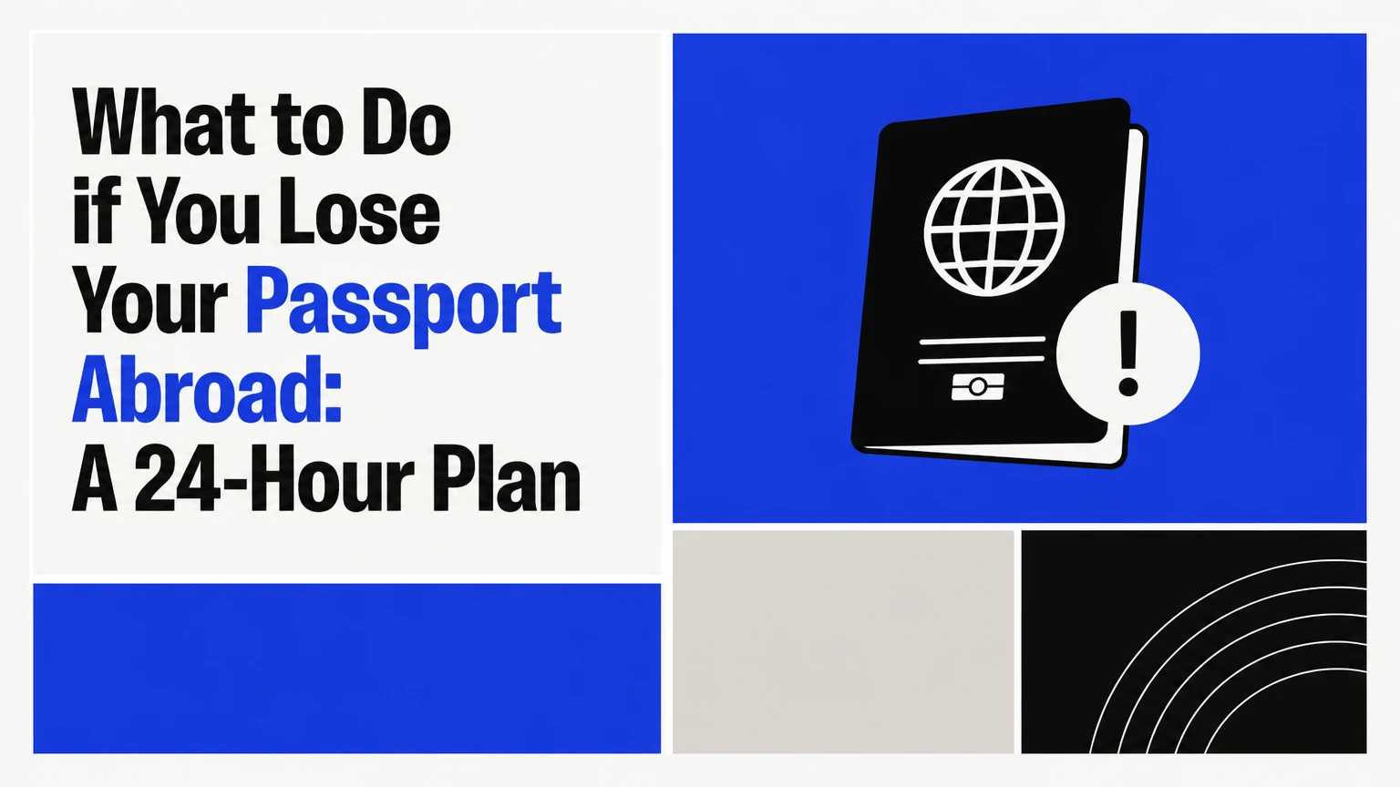what to do if you lose your passport abroad