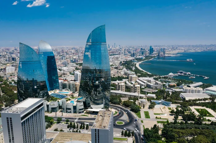 Baku in Azerbaijan