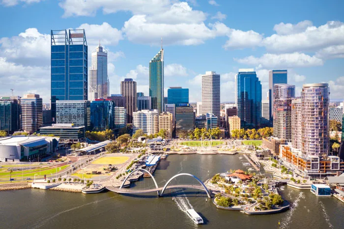 City Center in Perth