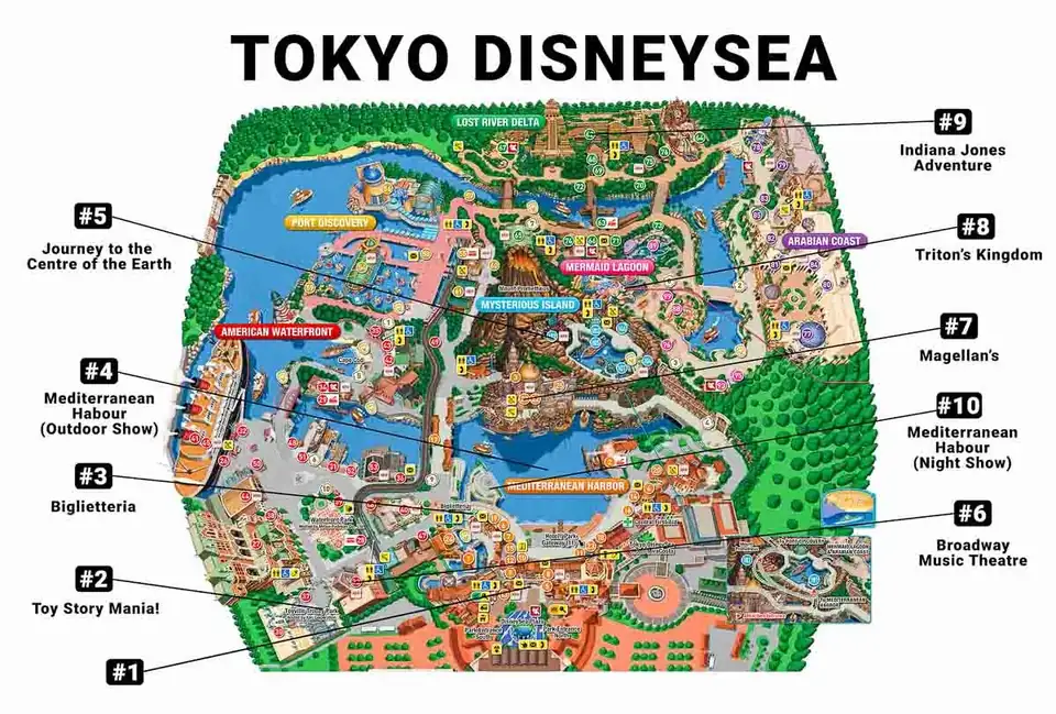 Day 6: Disneyland or DisneySea Adventure