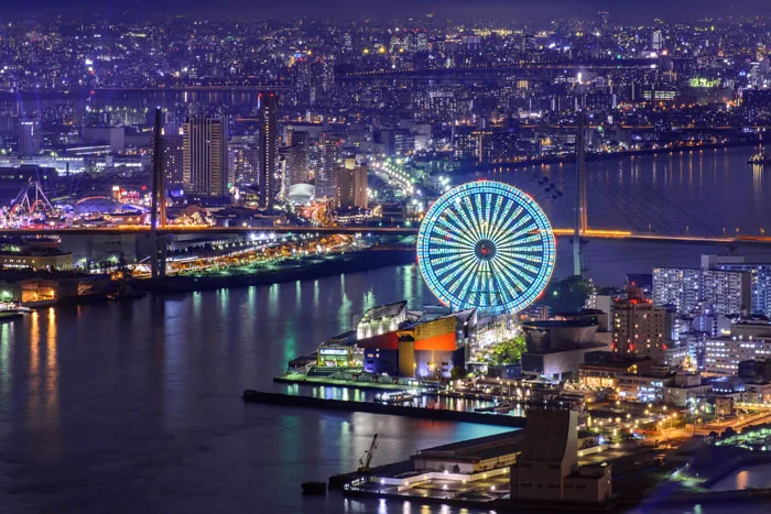 Osaka in Japan