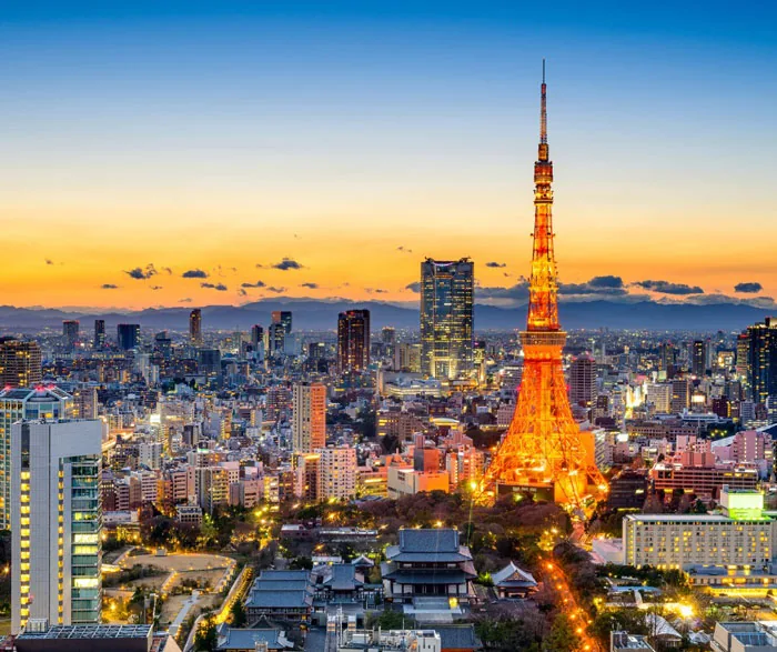Tokyo in Japan